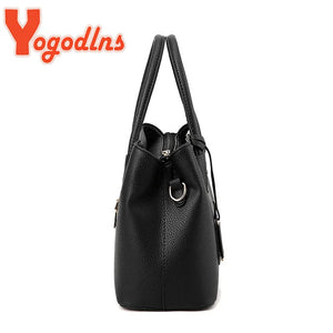 Yogodlns Famous Designer Brand Bags Women Leather Handbags New  Luxury Ladies Hand Bags Purse Fashion Shoulder Bags