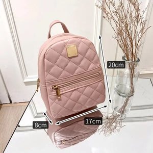 PU Leather Mini Women Backpack Multi Function Ladies Phone Pouch Pack Ladies School Backpack Shoulder Bags for Women Mochilas