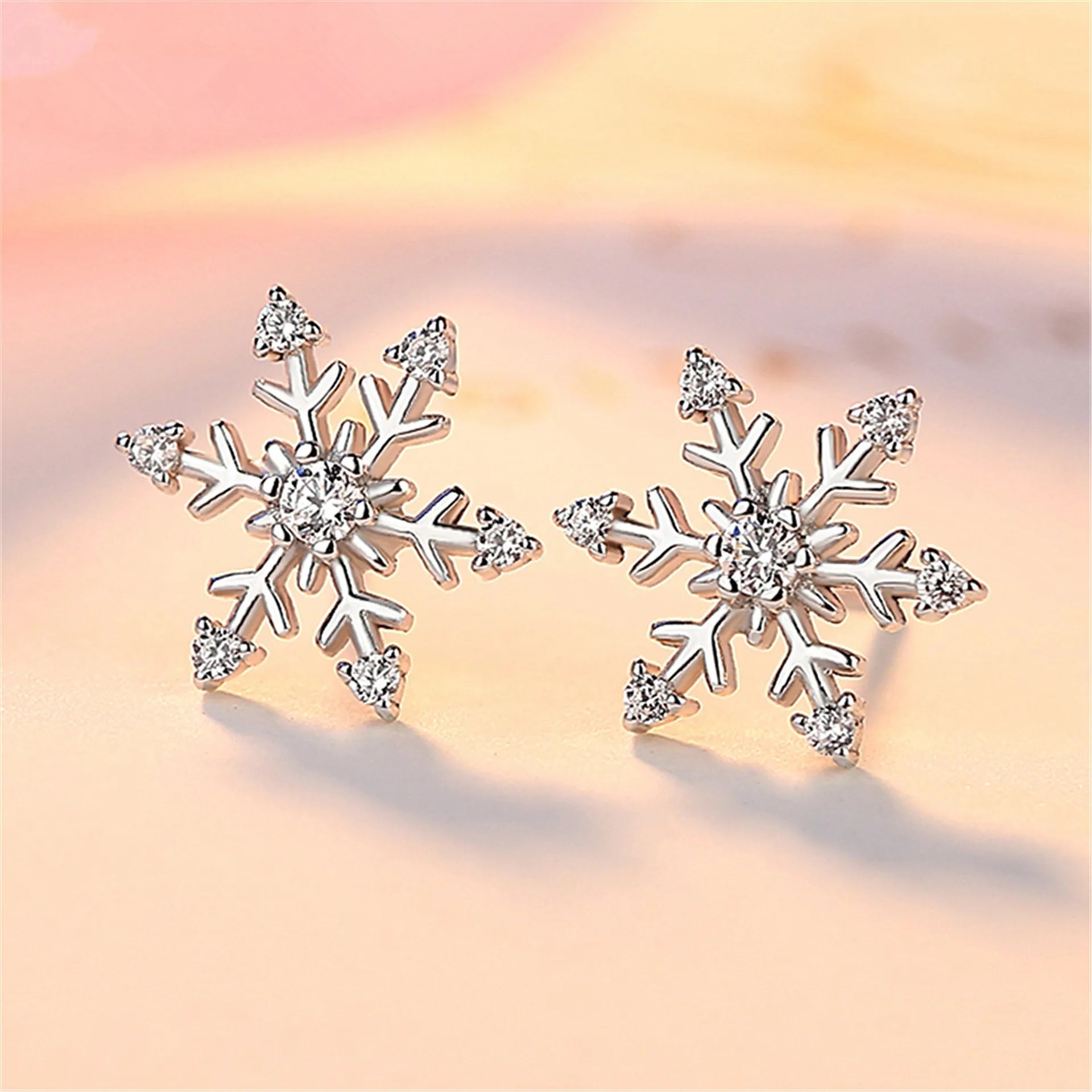 925 Sterling Silver Star Stud Earrings AAA Zircon High Quality For Women Earring Wedding Fine Jewelry Accessories  Party Gift