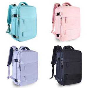 Women Travel Backpack Airplane Large Capacity Multi-Function Luggage Lightweight Waterproof Women's Casual Bag Notebook Bagpacks