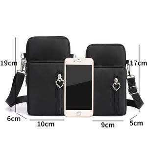 New Mobile Phone Bag Women's Messenger Bag Hanging Neck Coin Purse Vertical Handbag New All-match Mini Small Crossbody Bag