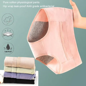 Cotton Menstrual Panties Leak Proof Breathable Sexys Panties Woman Women Girls Physiological Pants Women's Intimates M-XL