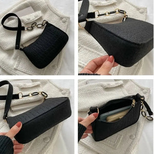 Lady Felt Armpit Design Luxury Tote Released Fashion Ladies Handbag Under Crescent Small Square Bag