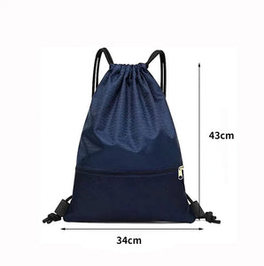 Outdoor Sport Storage Bag Thick Rope Ball Bag Gym Bag  Large Capacity Nylon Waterproof Zipper Backpack Fitness Bag