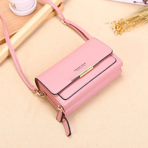 New Women Pu Leather Handbags Female Multifunctional Large Capacity Shoulder bags Fashion Crossbody Bags For Ladies Phone Purse